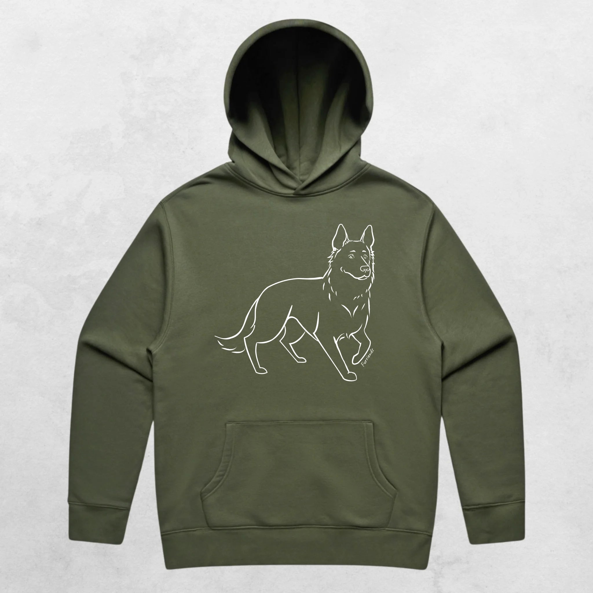 German Shepherd Comfort Hood