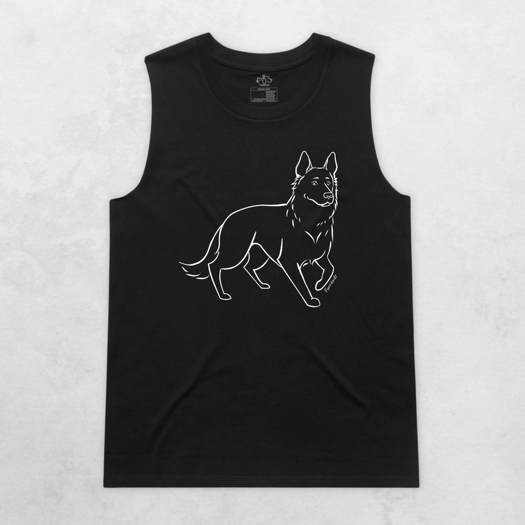 German Shepherd Tank Top