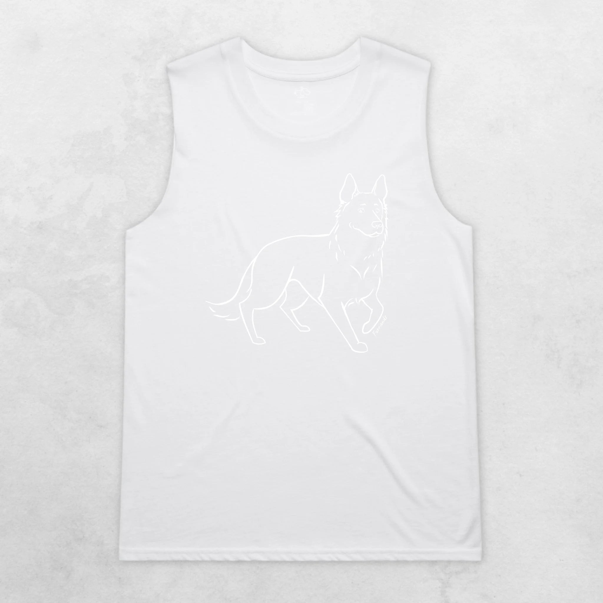 German Shepherd Tank Top
