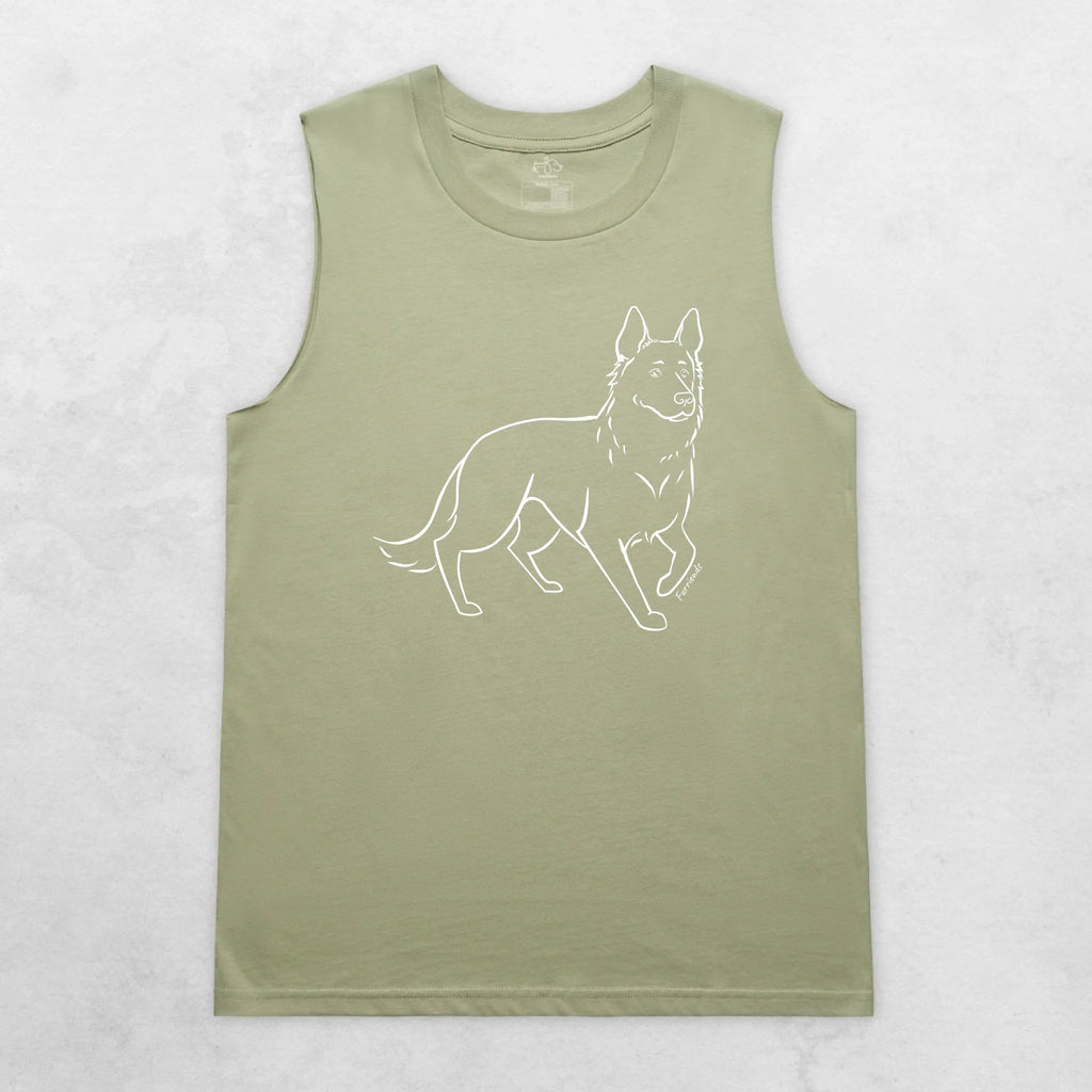 German Shepherd Tank Top