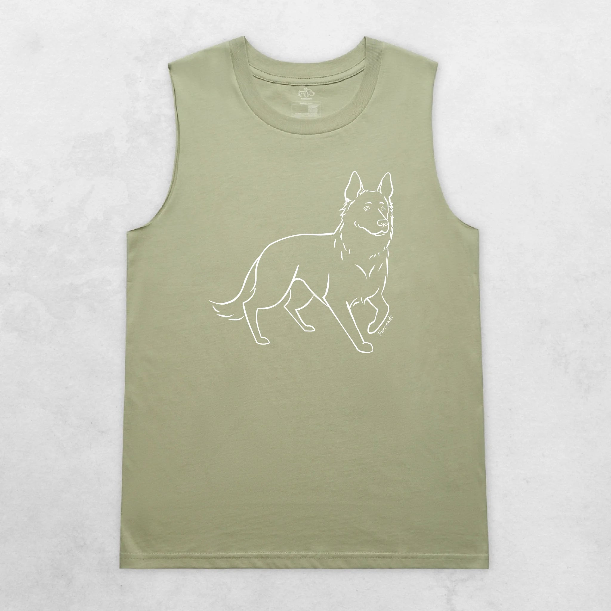 German Shepherd Tank Top