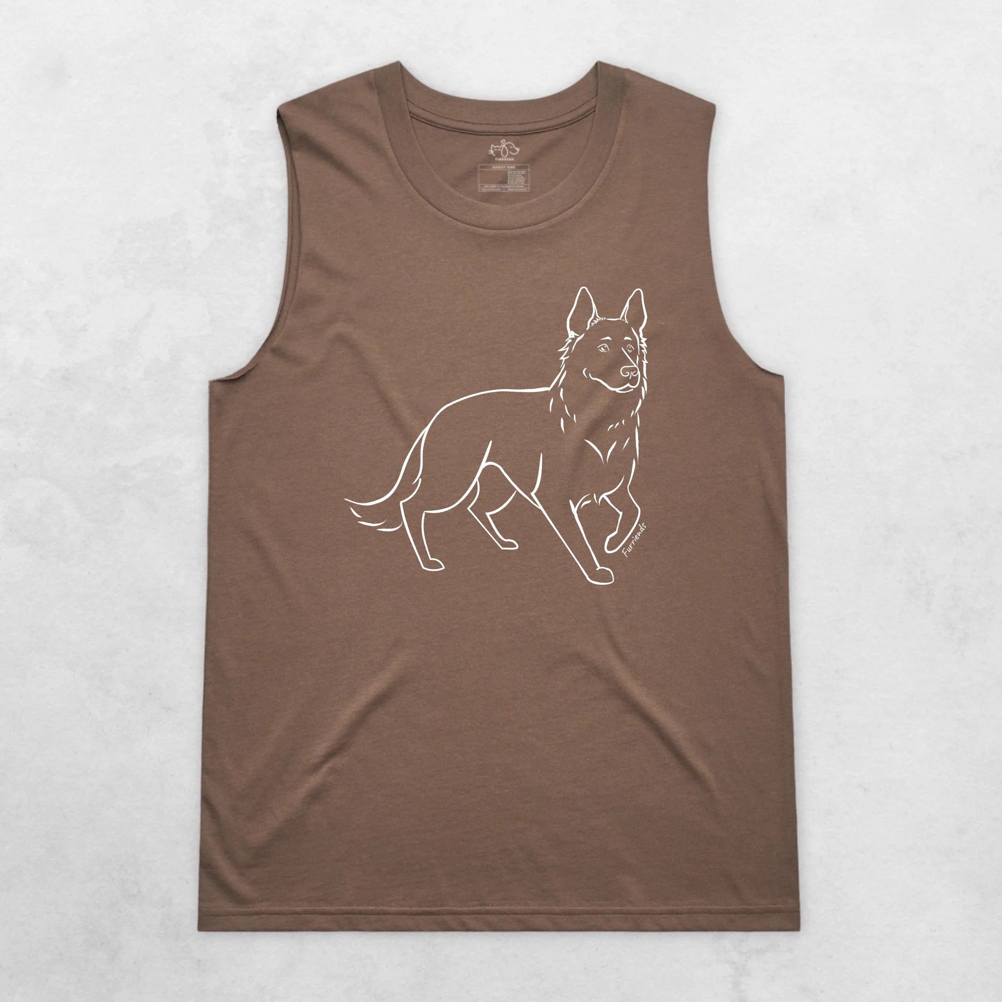 German Shepherd Tank Top