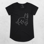 German Shepherd Remi Women's Scoop Neck T-Shirt