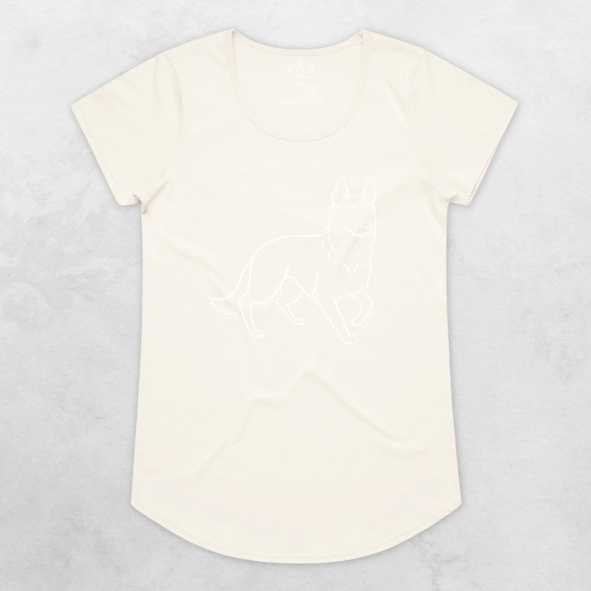 German Shepherd Remi Women's Scoop Neck T-Shirt