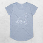 German Shepherd Remi Women's Scoop Neck T-Shirt