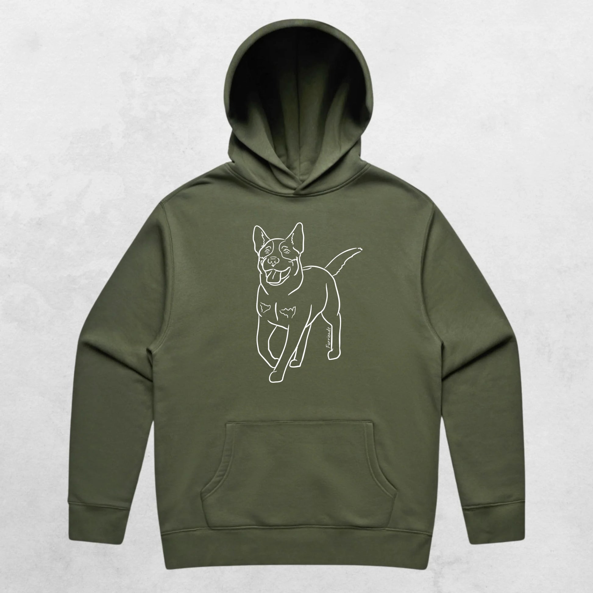 Australian Cattle Dog Comfort Hood
