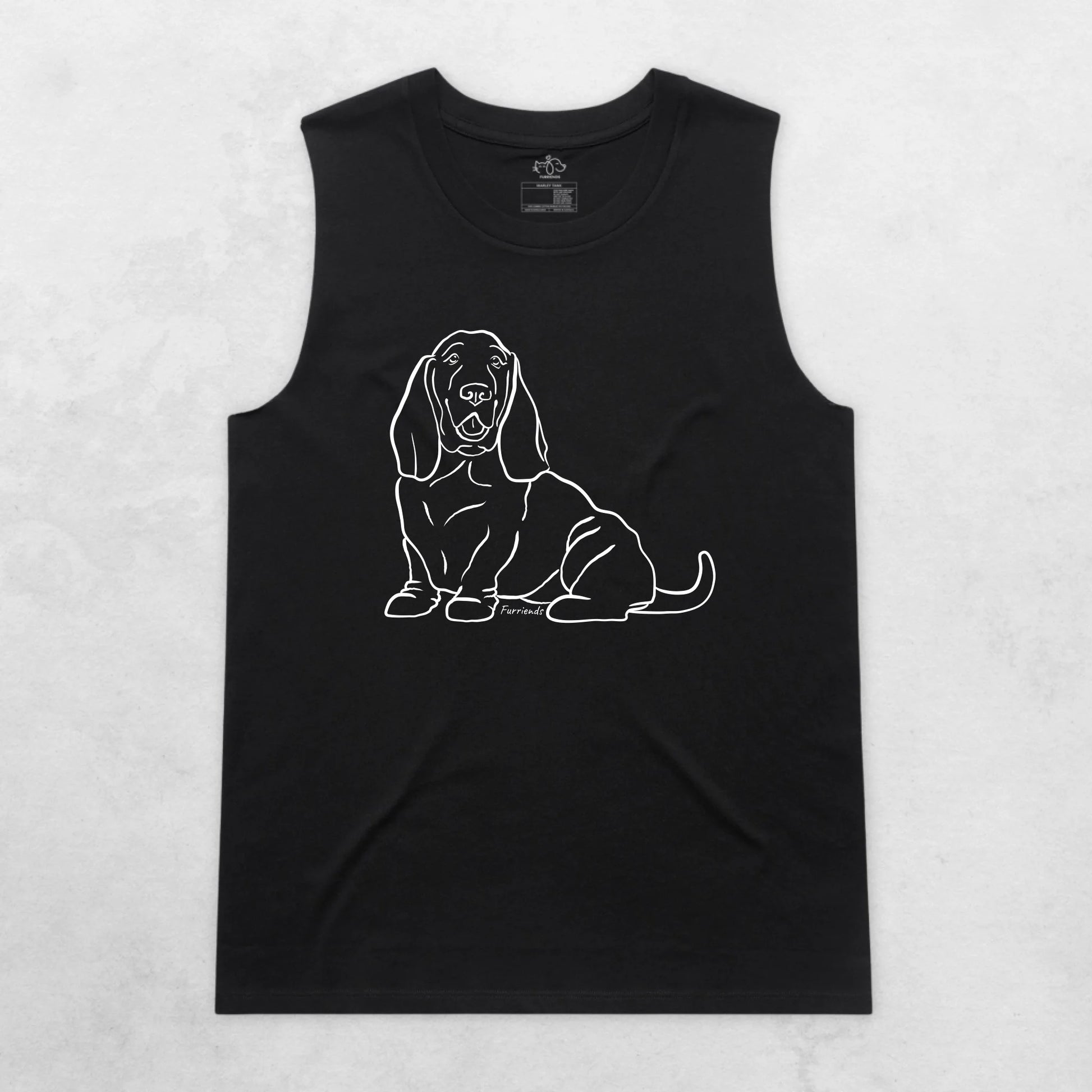 Basset Hound Tank Top