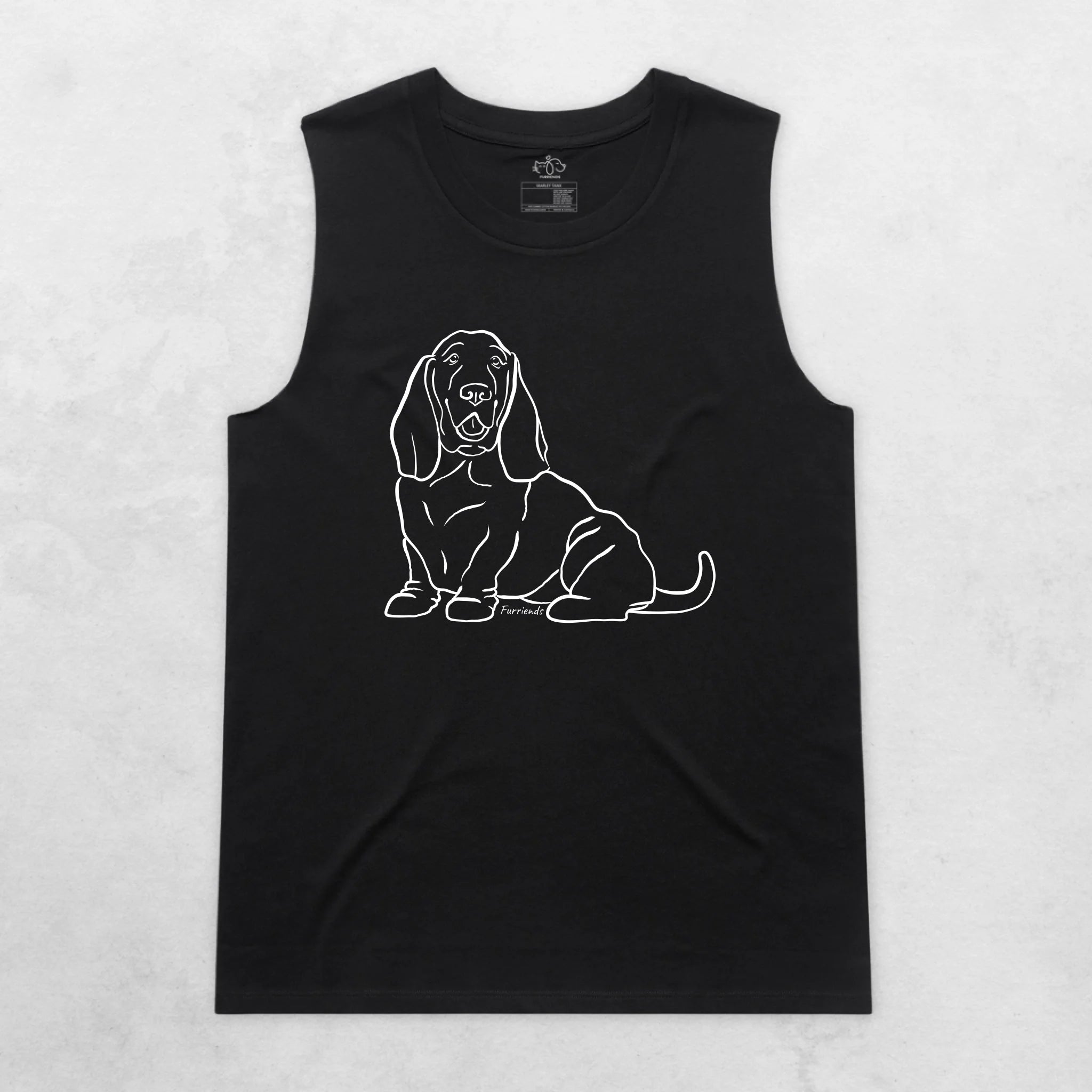 Basset Hound Tank Top