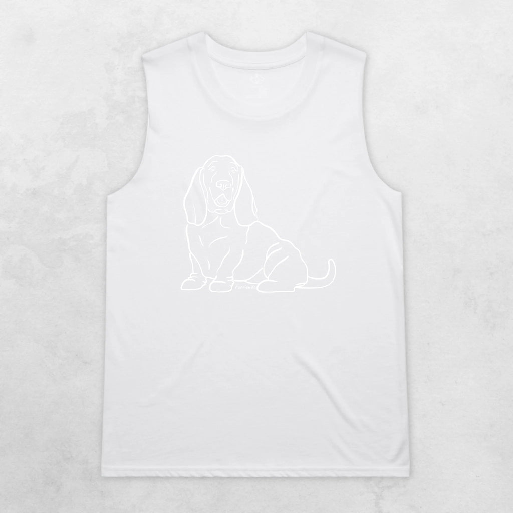 Basset Hound Tank Top