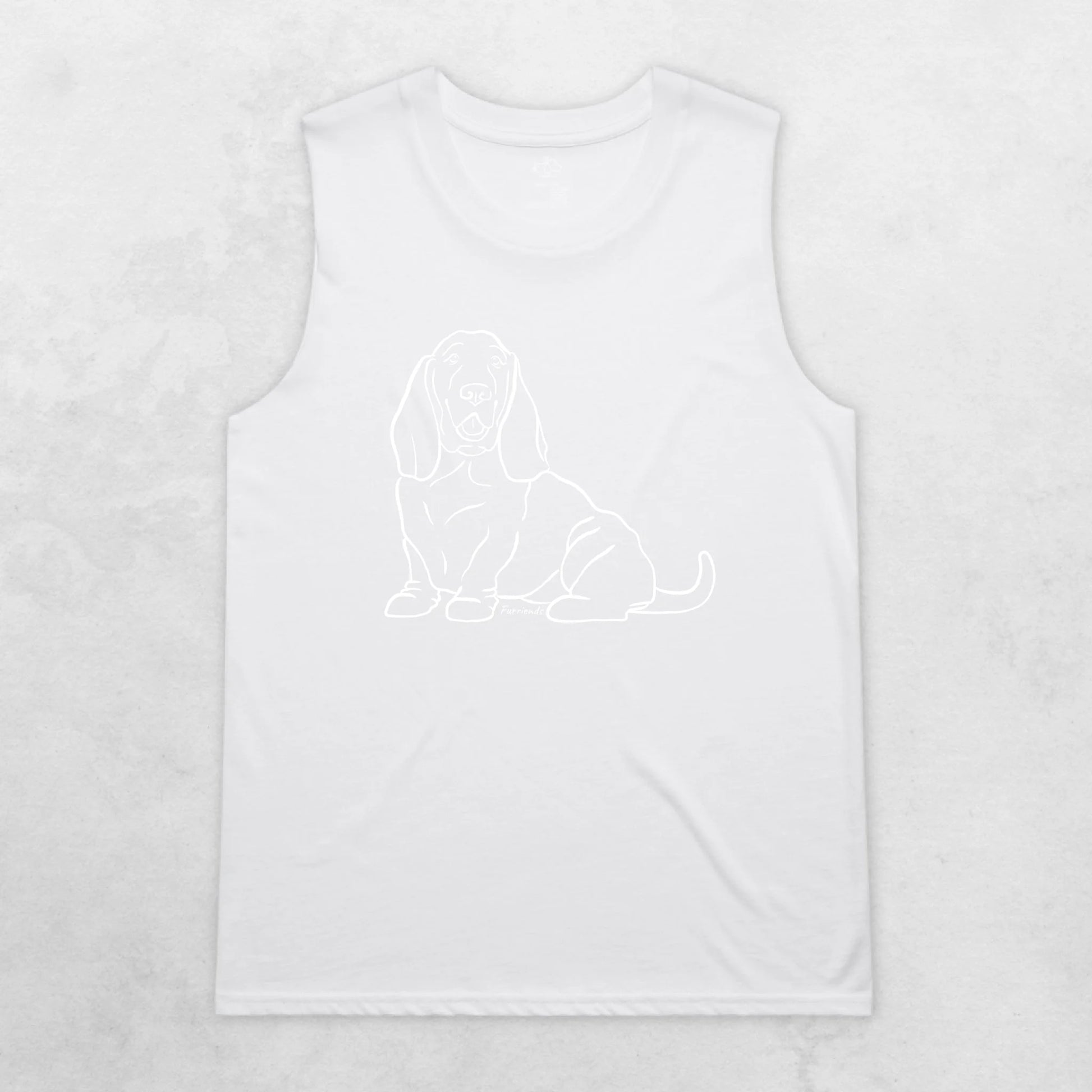 Basset Hound Tank Top