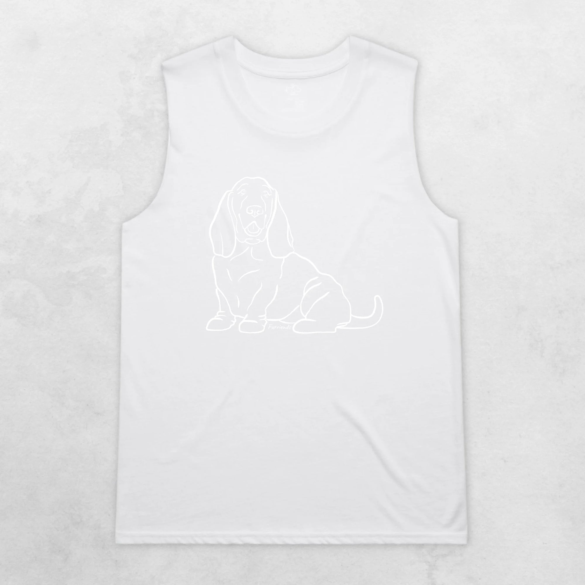 Basset Hound Tank Top