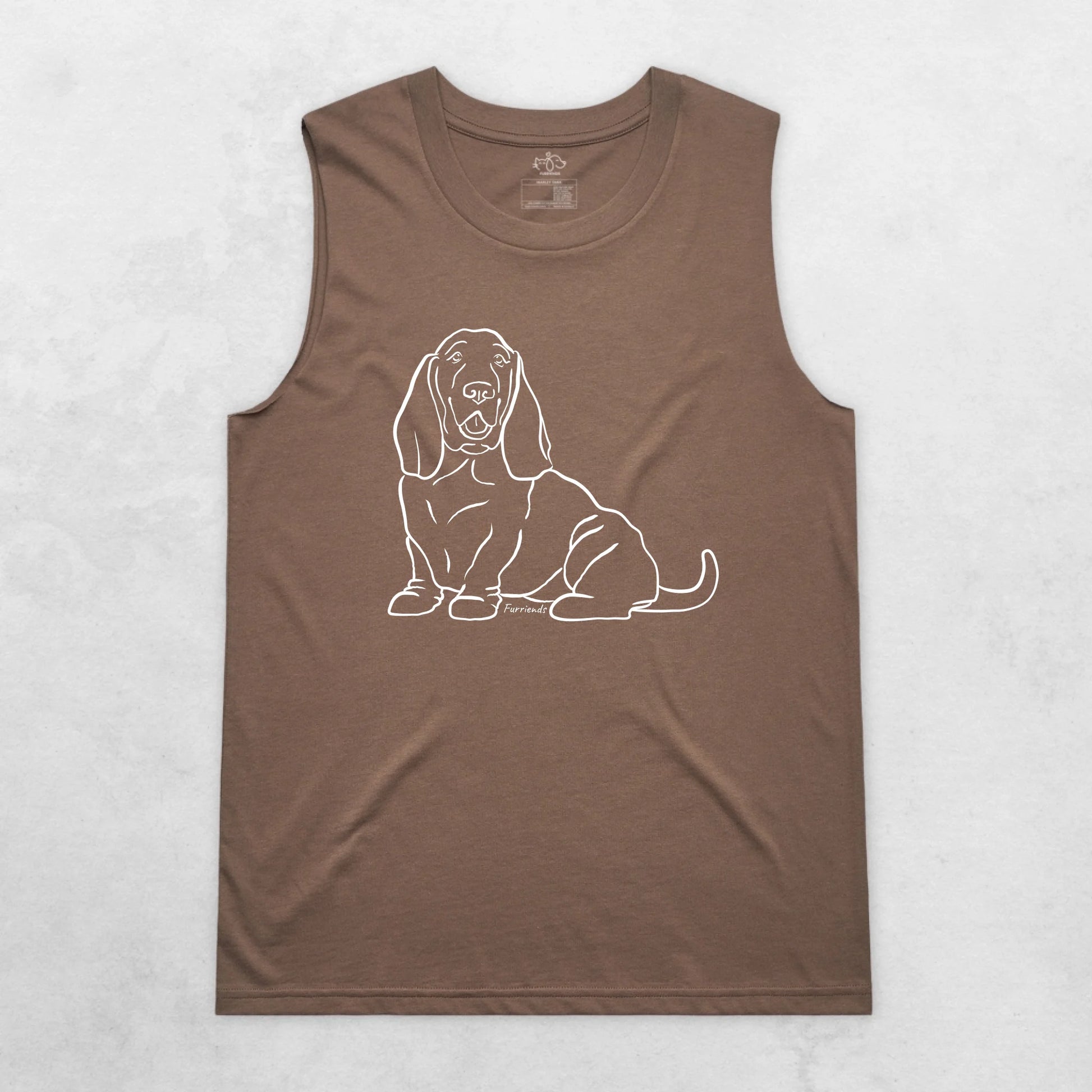 Basset Hound Tank Top