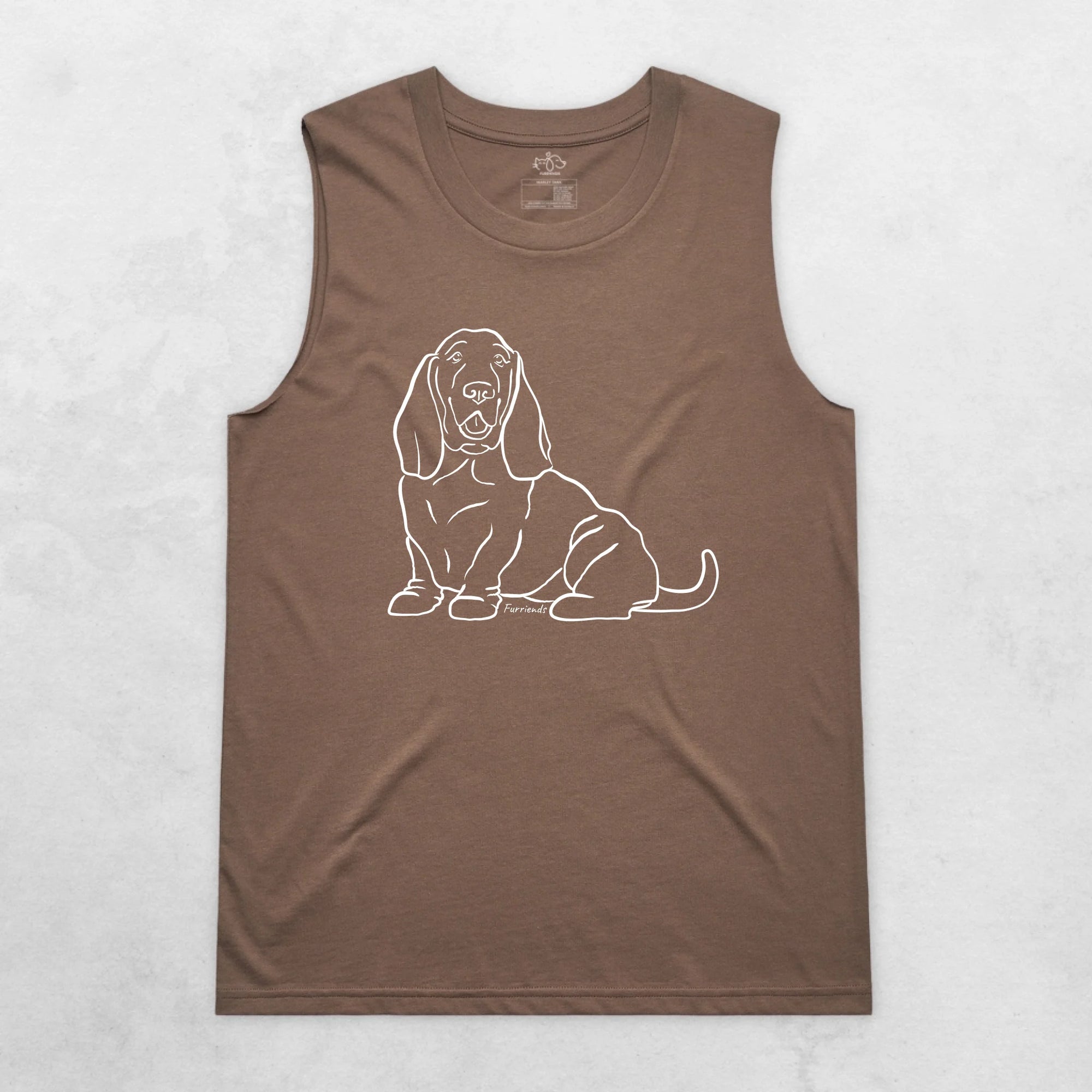 Basset Hound Tank Top