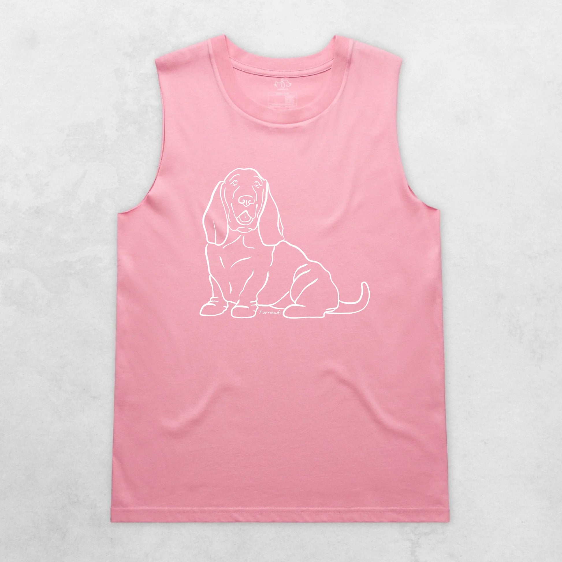 Basset Hound Tank Top