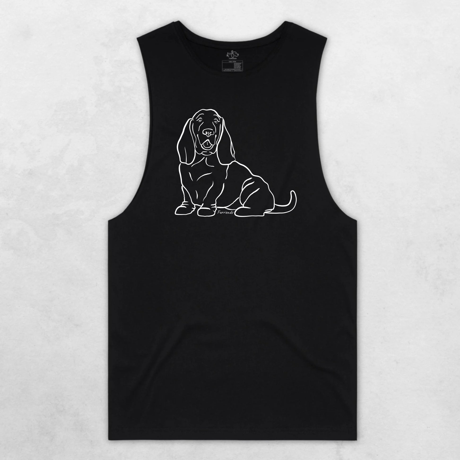 Basset Hound Tank Top