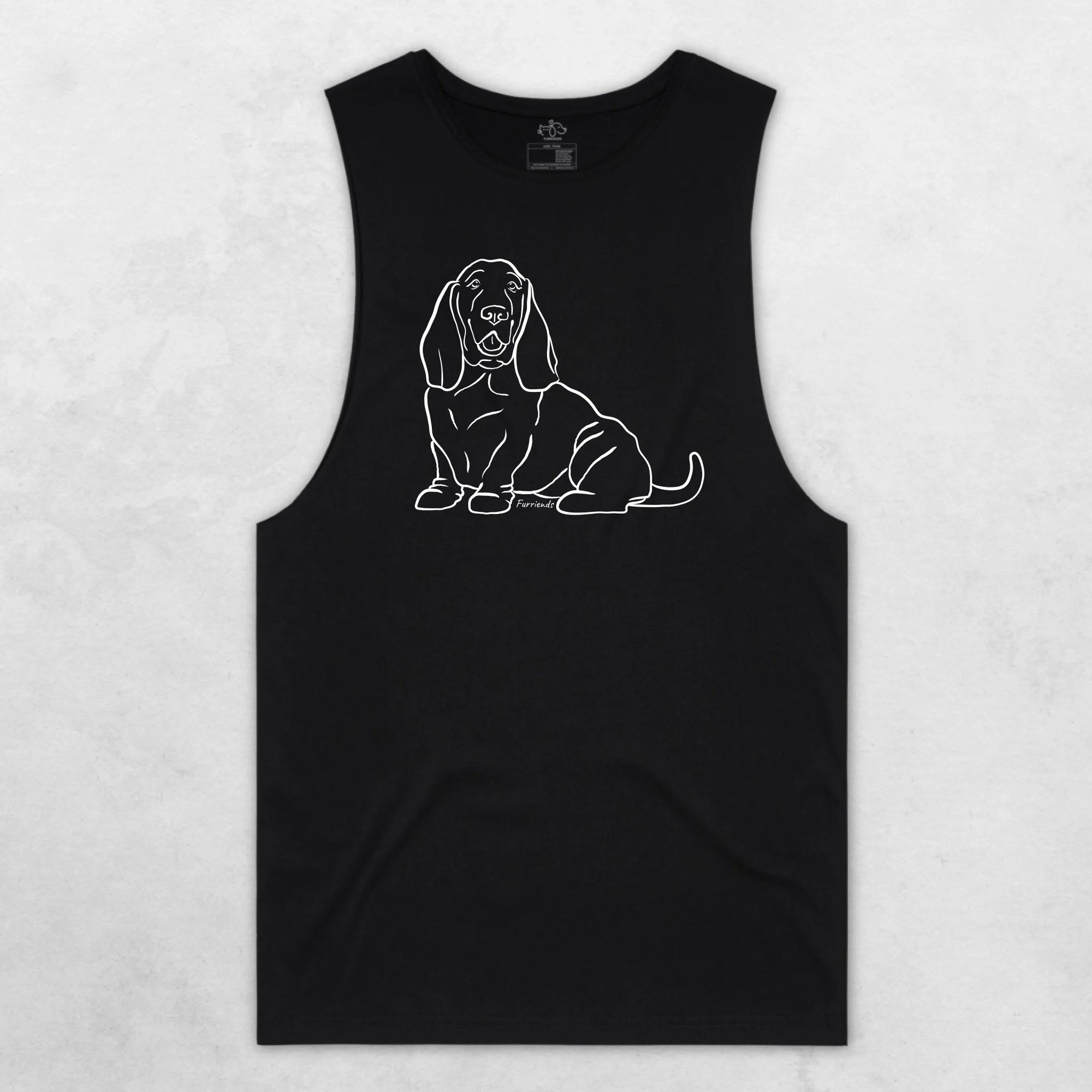 Basset Hound Tank Top