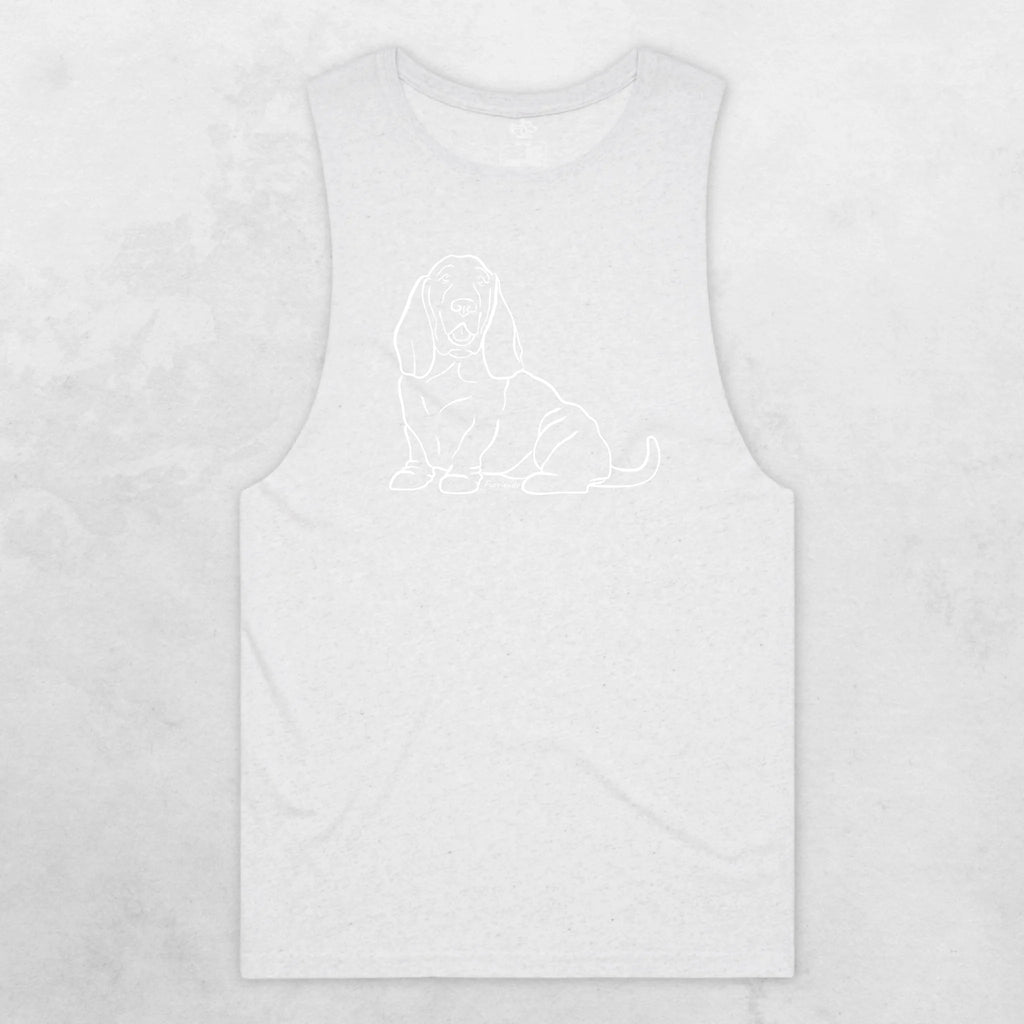 Basset Hound Tank Top
