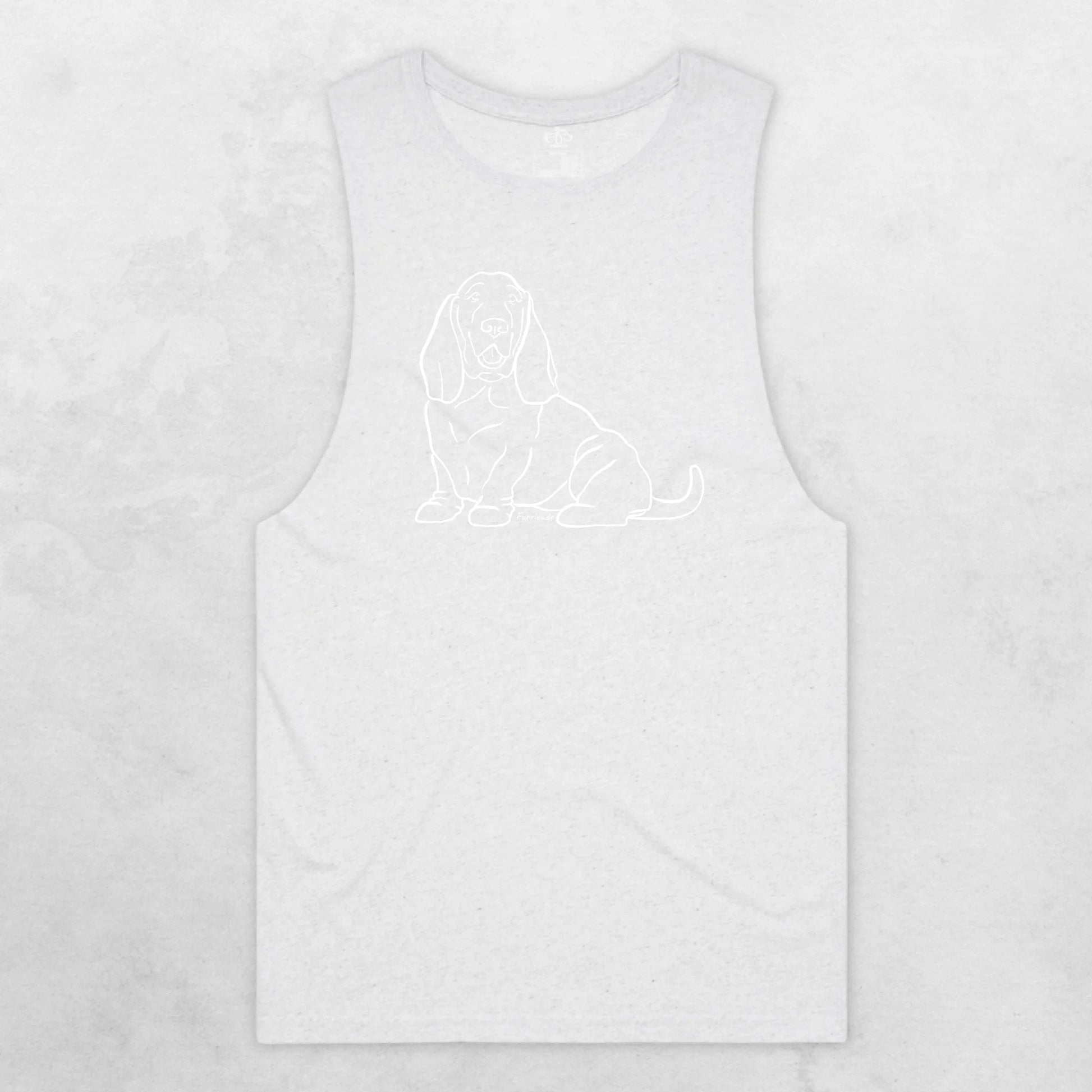 Basset Hound Tank Top