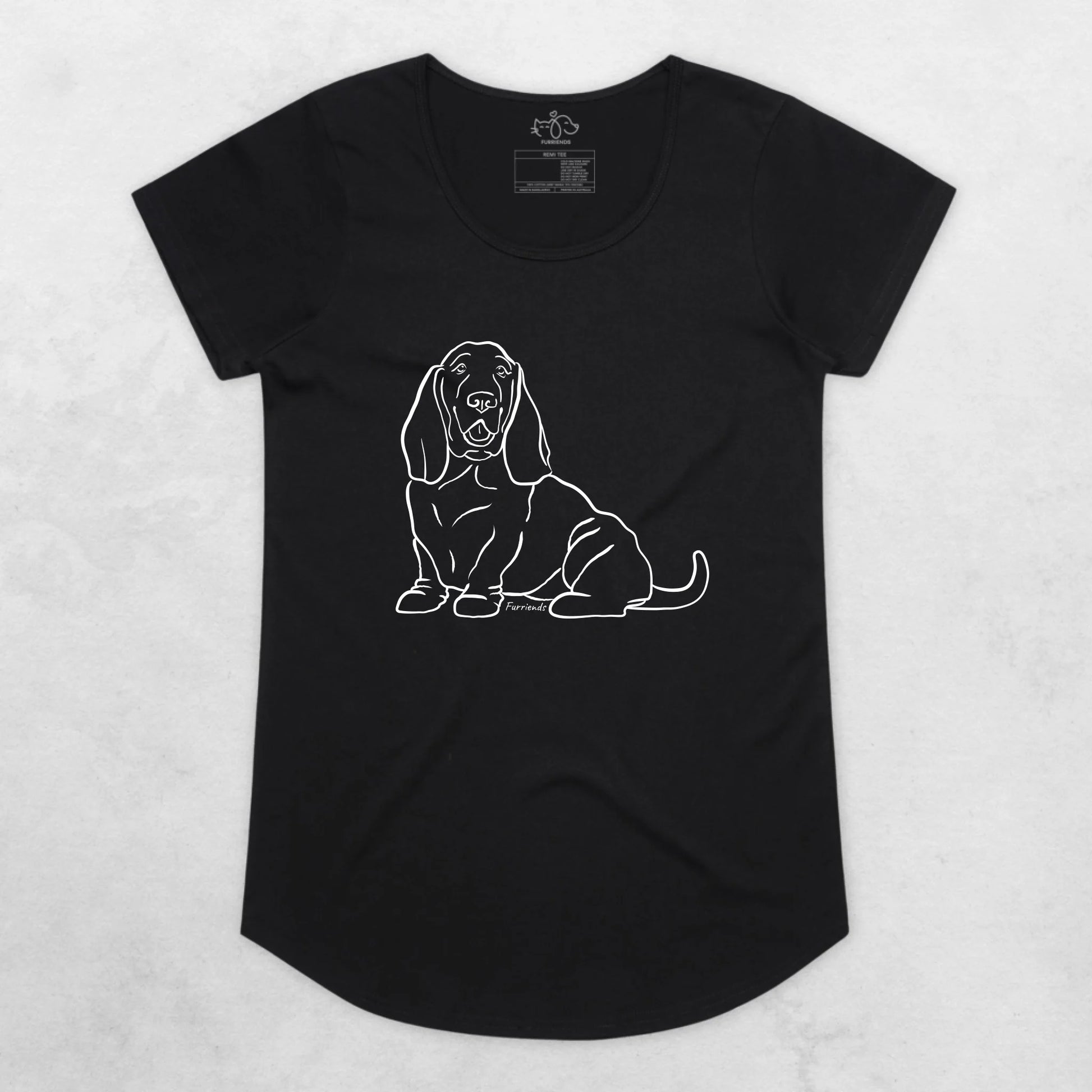 Basset Hound Remi Women's Scoop Neck T-Shirt