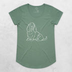 Basset Hound Remi Women's Scoop Neck T-Shirt