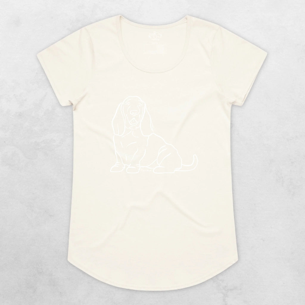 Basset Hound Remi Women's Scoop Neck T-Shirt