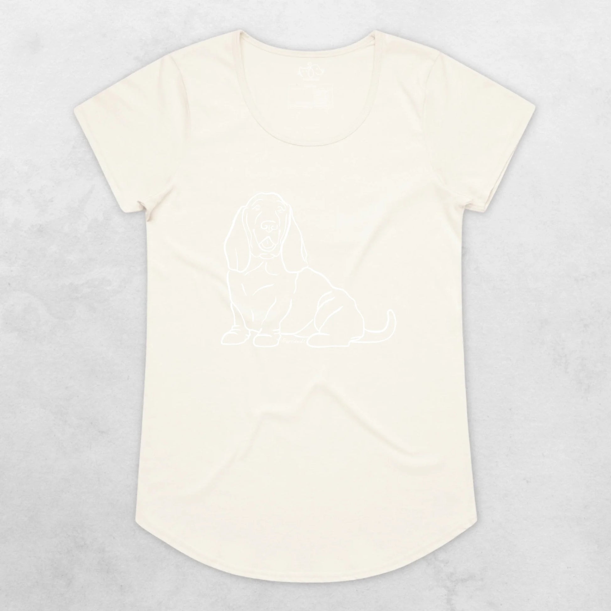 Basset Hound Remi Women's Scoop Neck T-Shirt