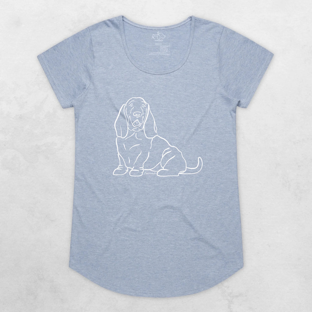 Basset Hound Remi Women's Scoop Neck T-Shirt