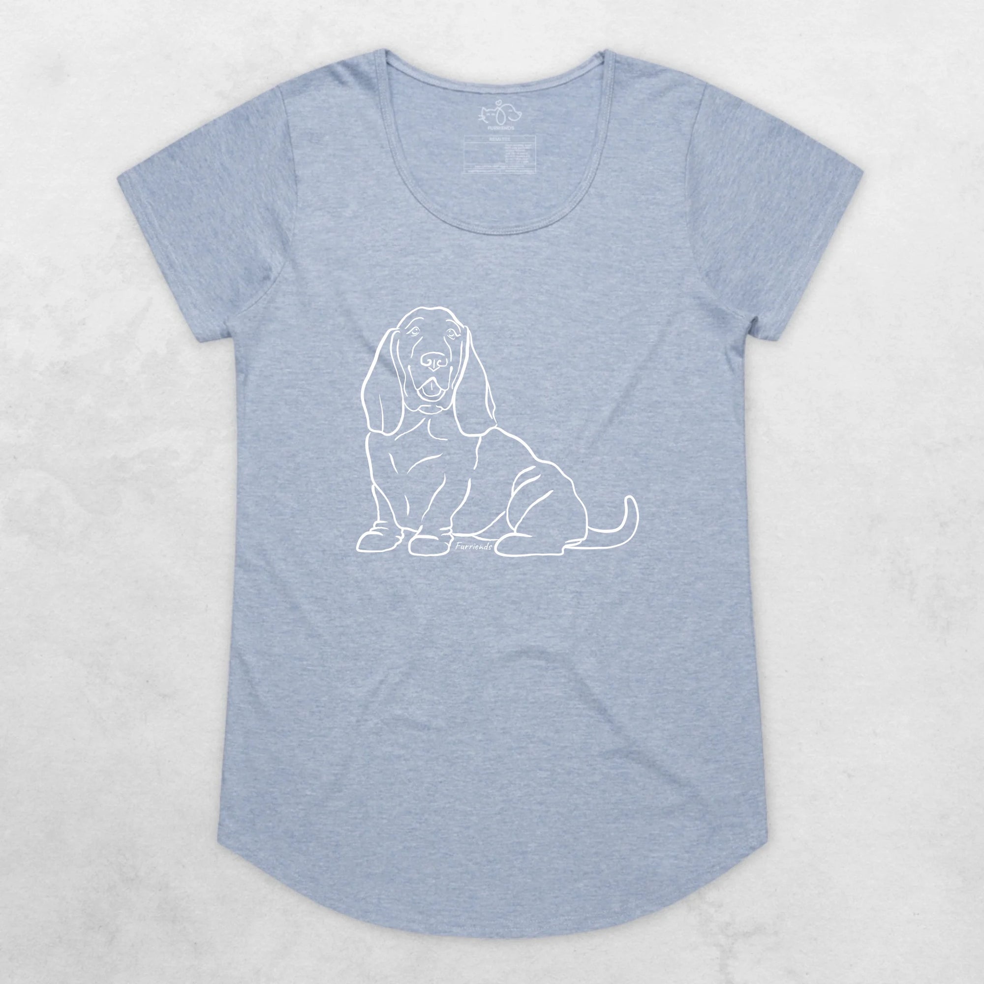Basset Hound Remi Women's Scoop Neck T-Shirt