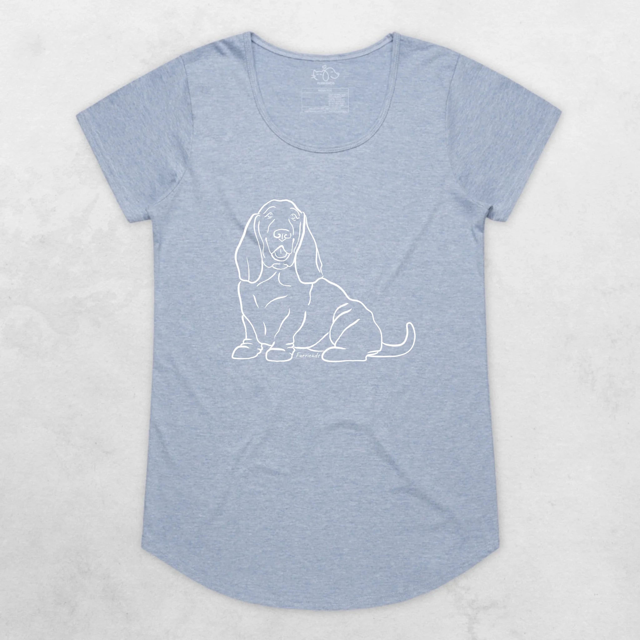 Basset Hound Remi Women's Scoop Neck T-Shirt