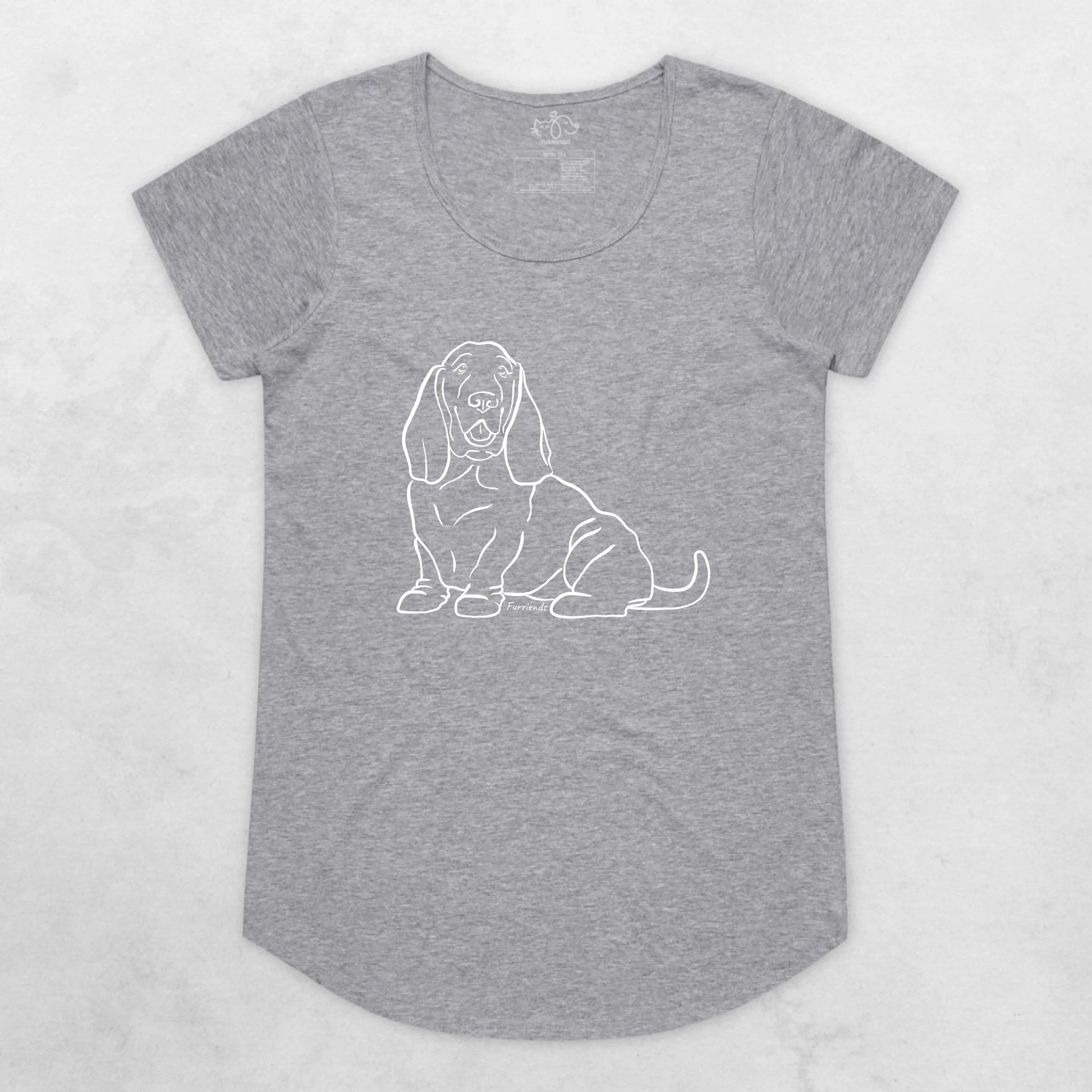 Basset Hound Remi Women's Scoop Neck T-Shirt