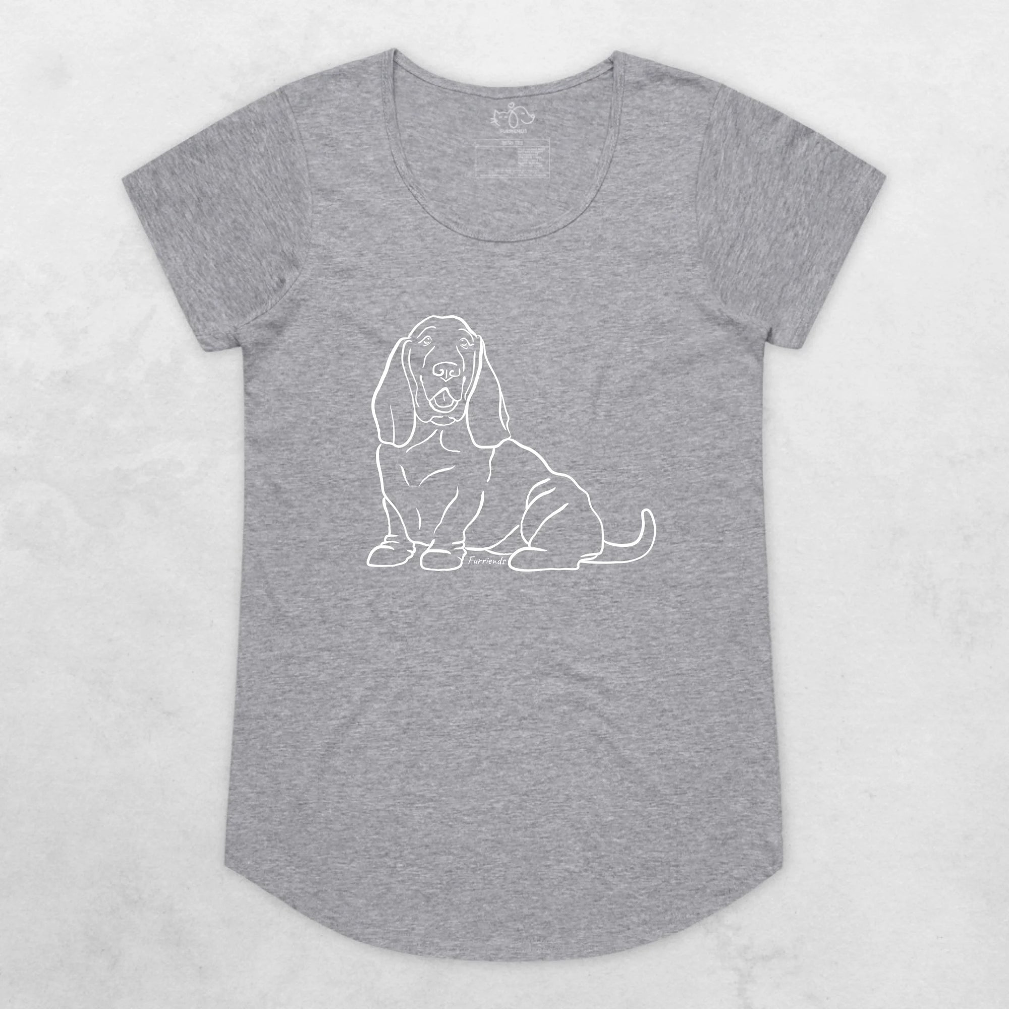 Basset Hound Remi Women's Scoop Neck T-Shirt