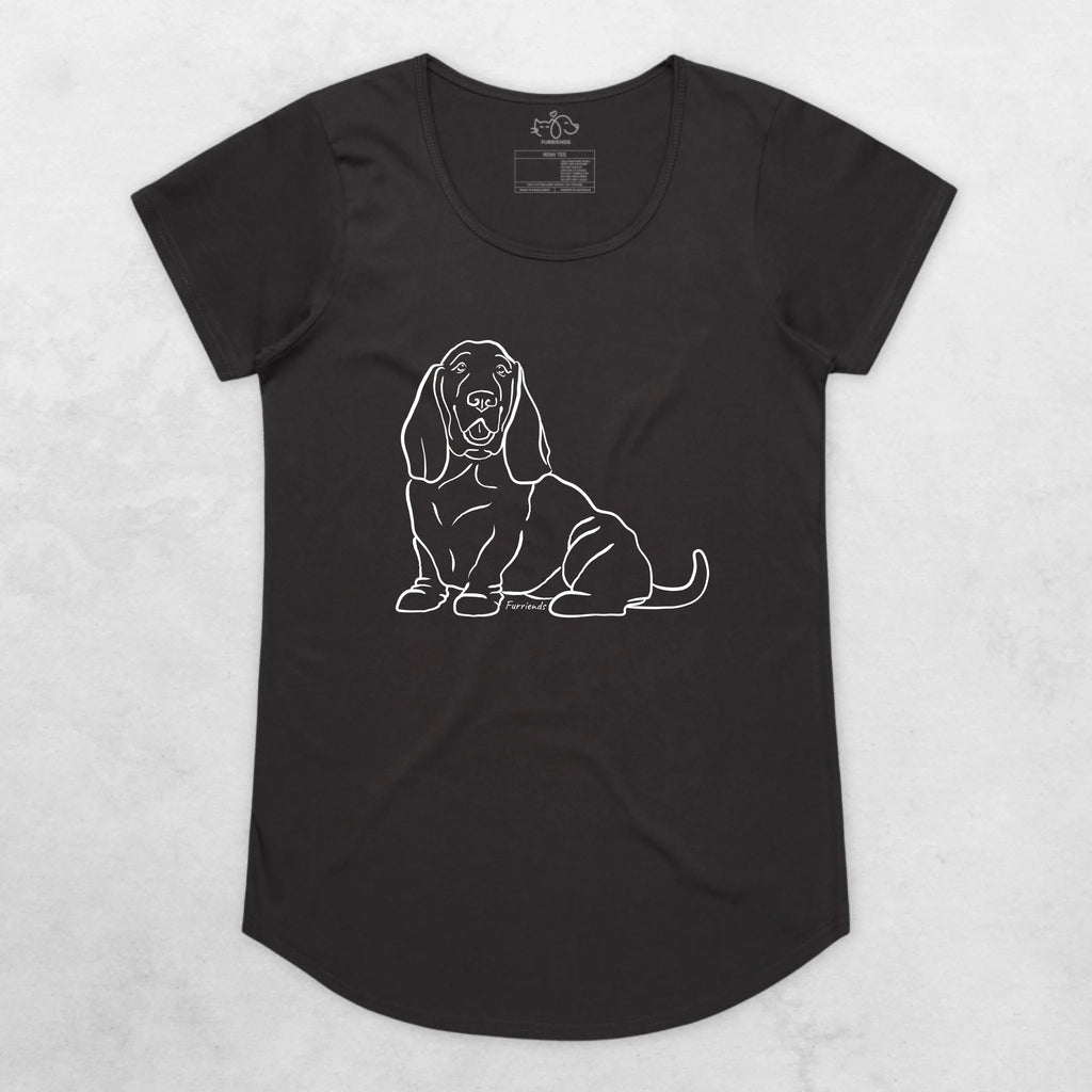 Basset Hound Remi Women's Scoop Neck T-Shirt