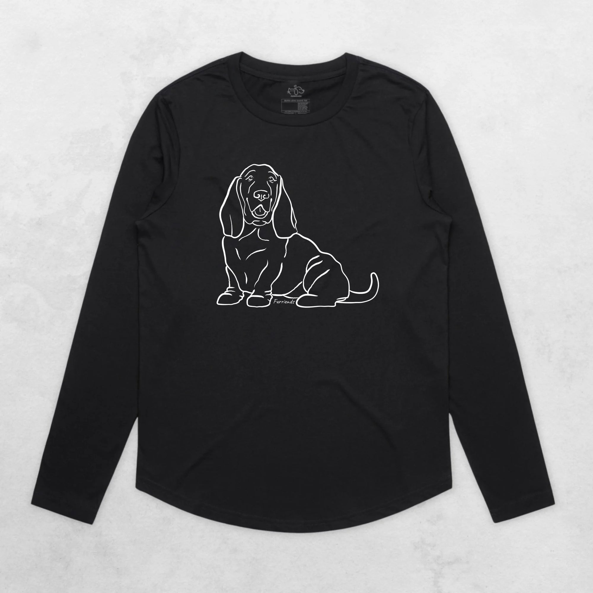 Basset Hound Olivia Women's Long Sleeve T-Shirt