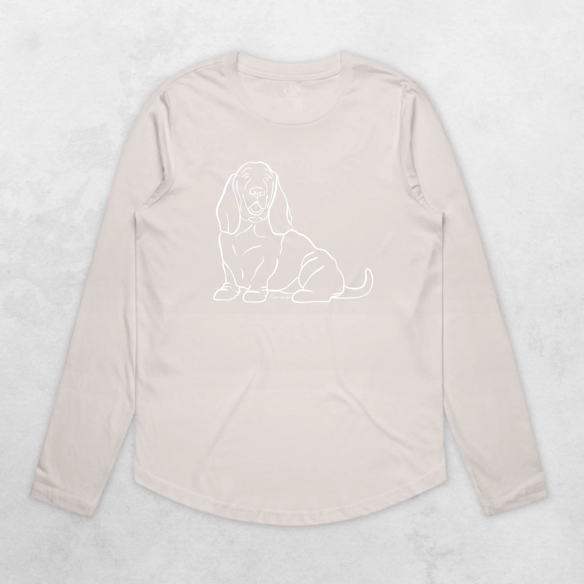 Basset Hound Olivia Women's Long Sleeve T-Shirt