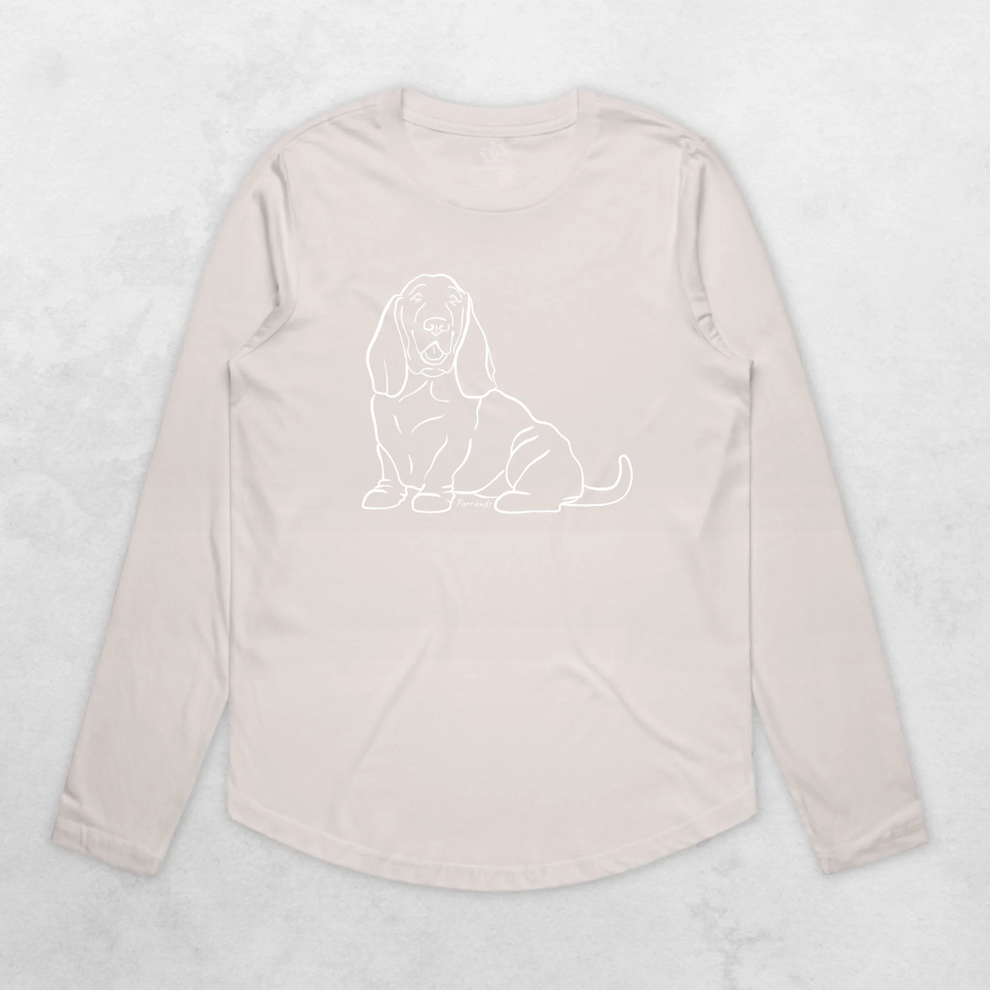Basset Hound Olivia Women's Long Sleeve T-Shirt