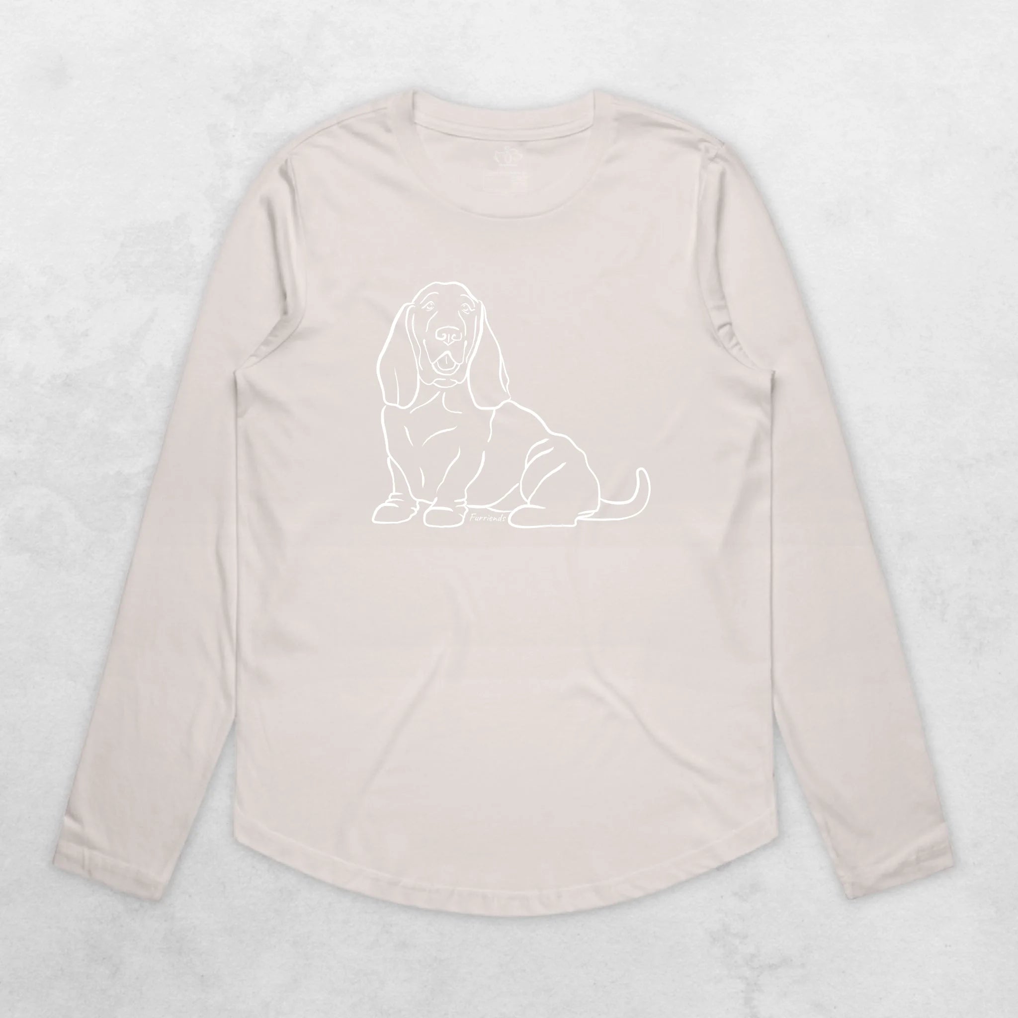 Basset Hound Olivia Women's Long Sleeve T-Shirt
