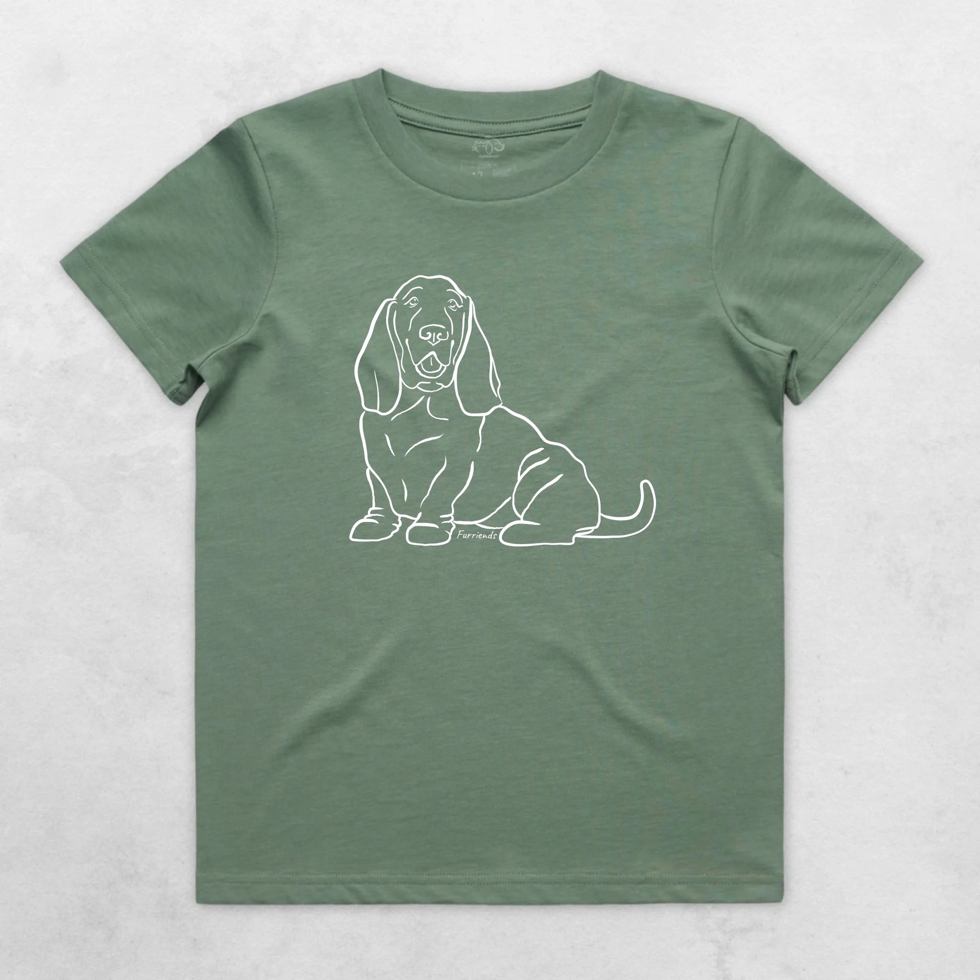 Basset Hound Youth T-Shirt