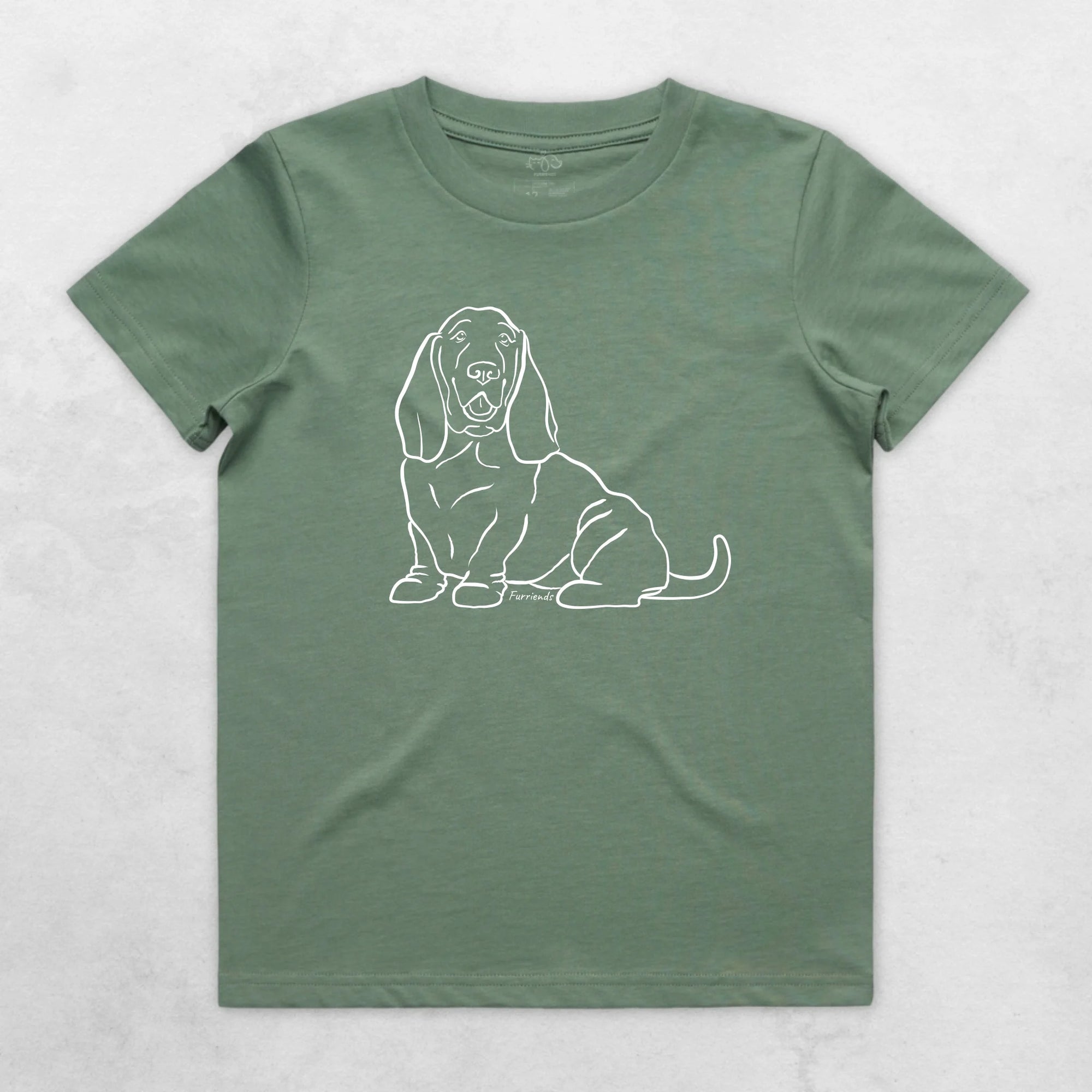 Basset Hound Youth T-Shirt