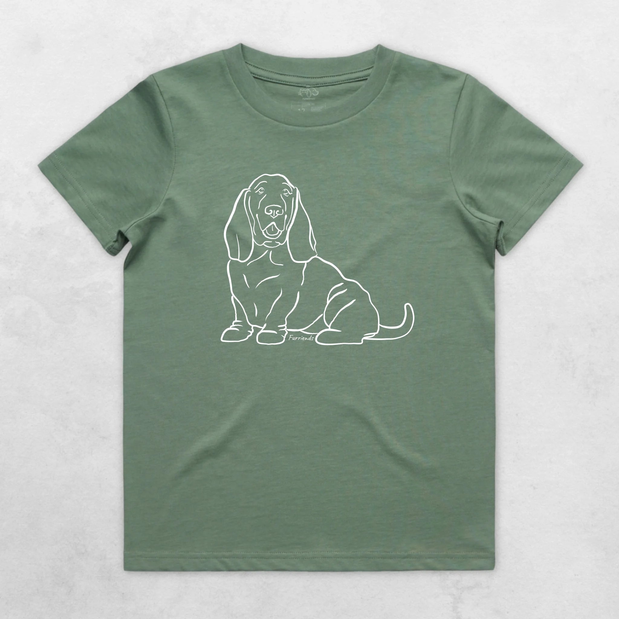 Basset Hound Youth T-Shirt