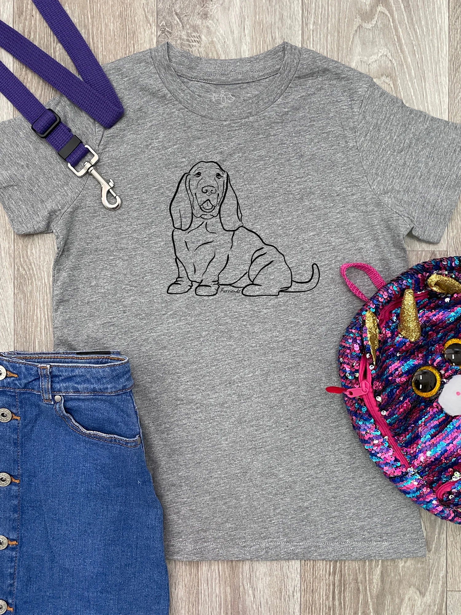 Basset Hound Youth T-Shirt