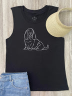 Basset Hound Tank Top