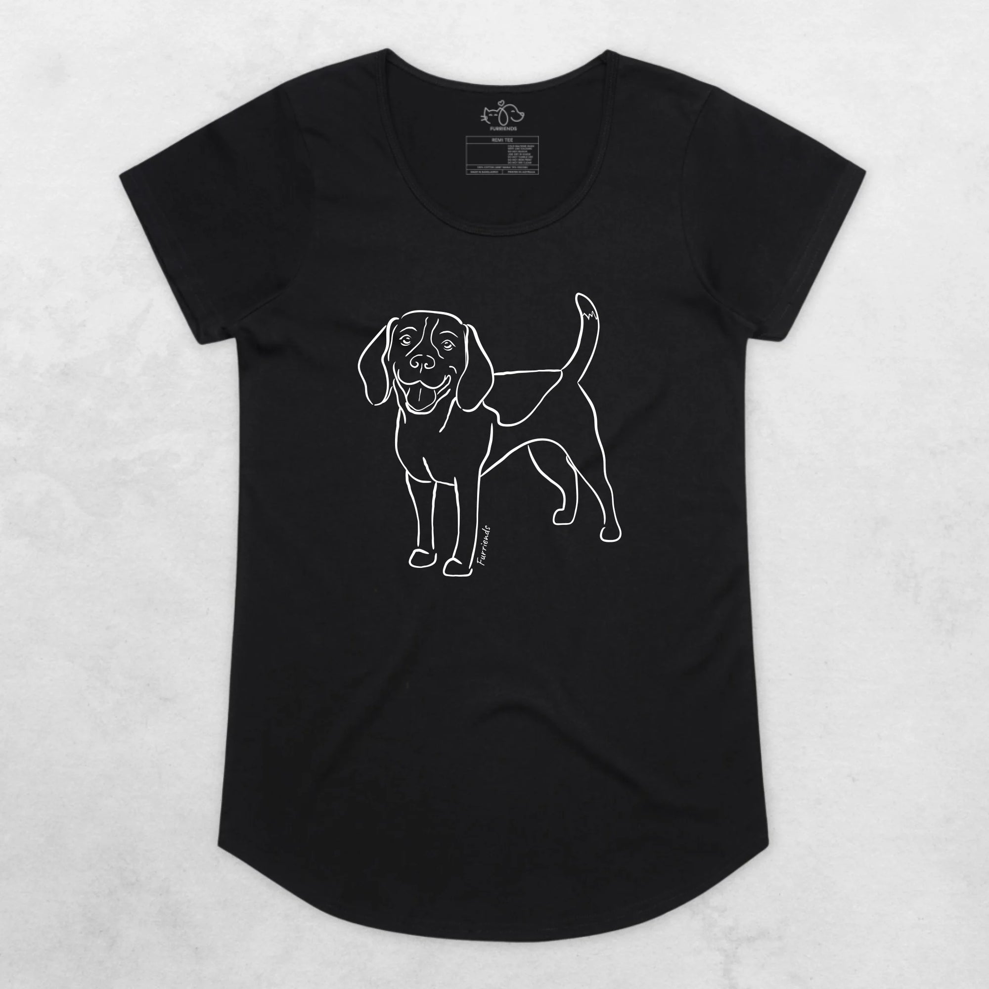 Beagle Remi Women's Scoop Neck T-Shirt