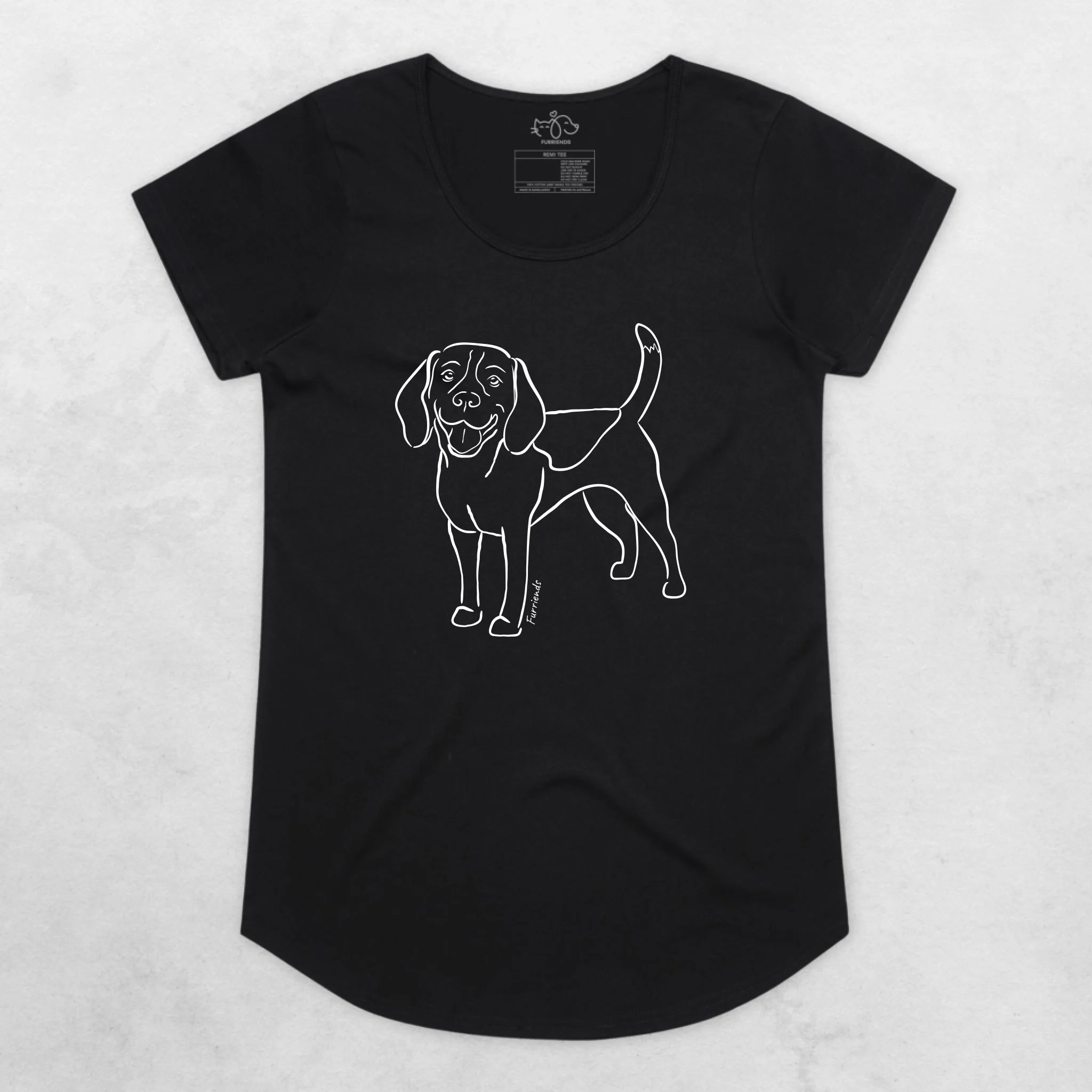 Beagle Remi Women's Scoop Neck T-Shirt
