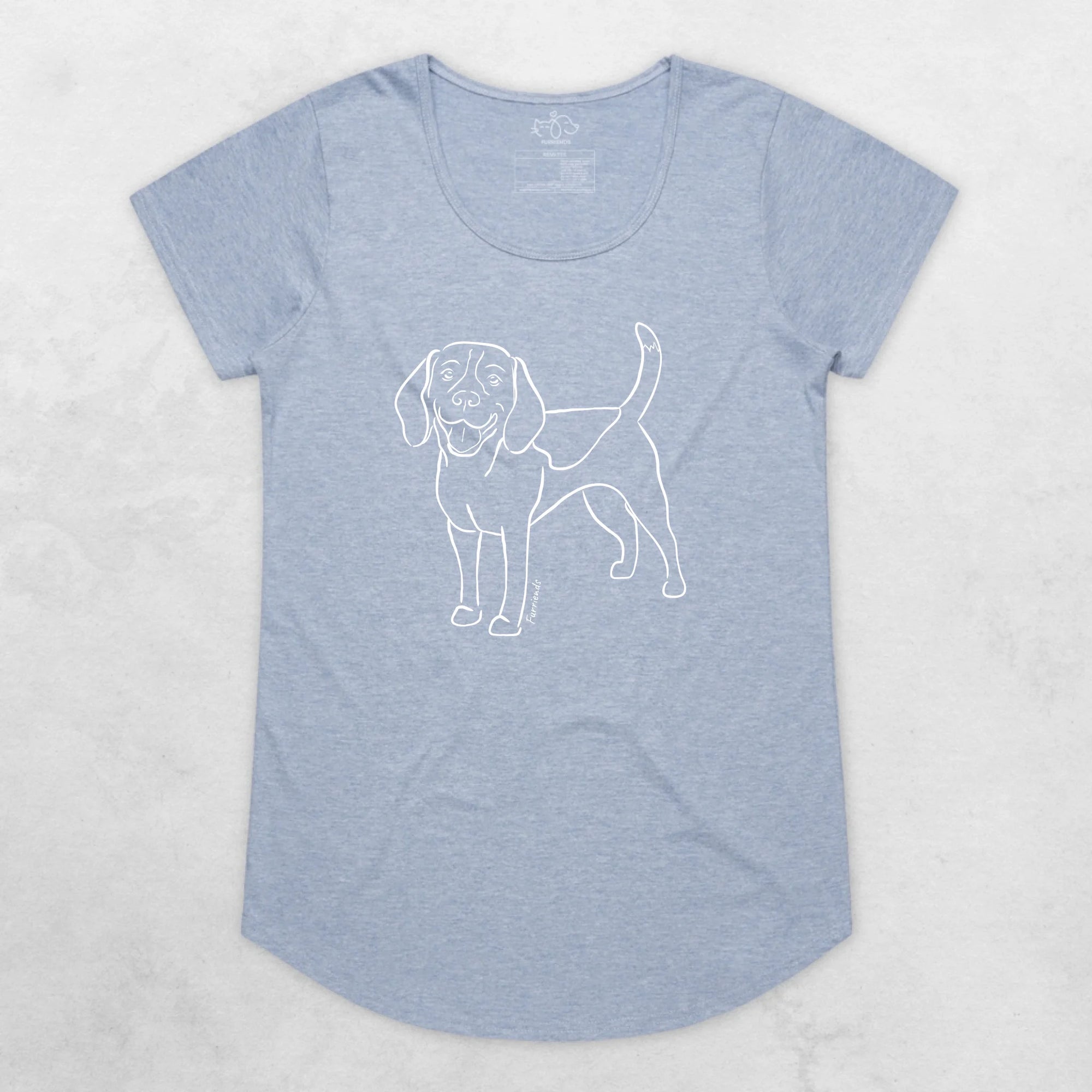Beagle Remi Women's Scoop Neck T-Shirt
