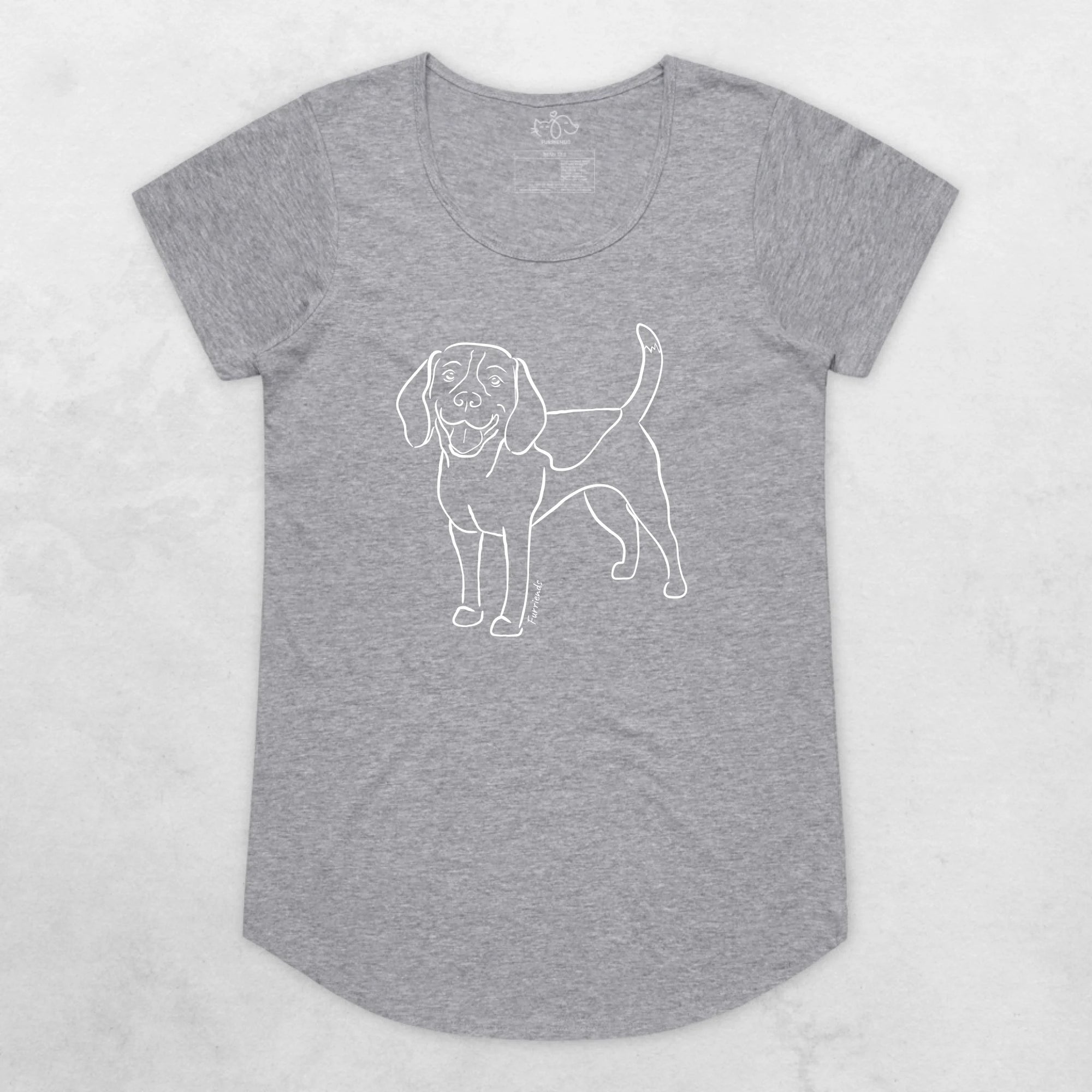 Beagle Remi Women's Scoop Neck T-Shirt