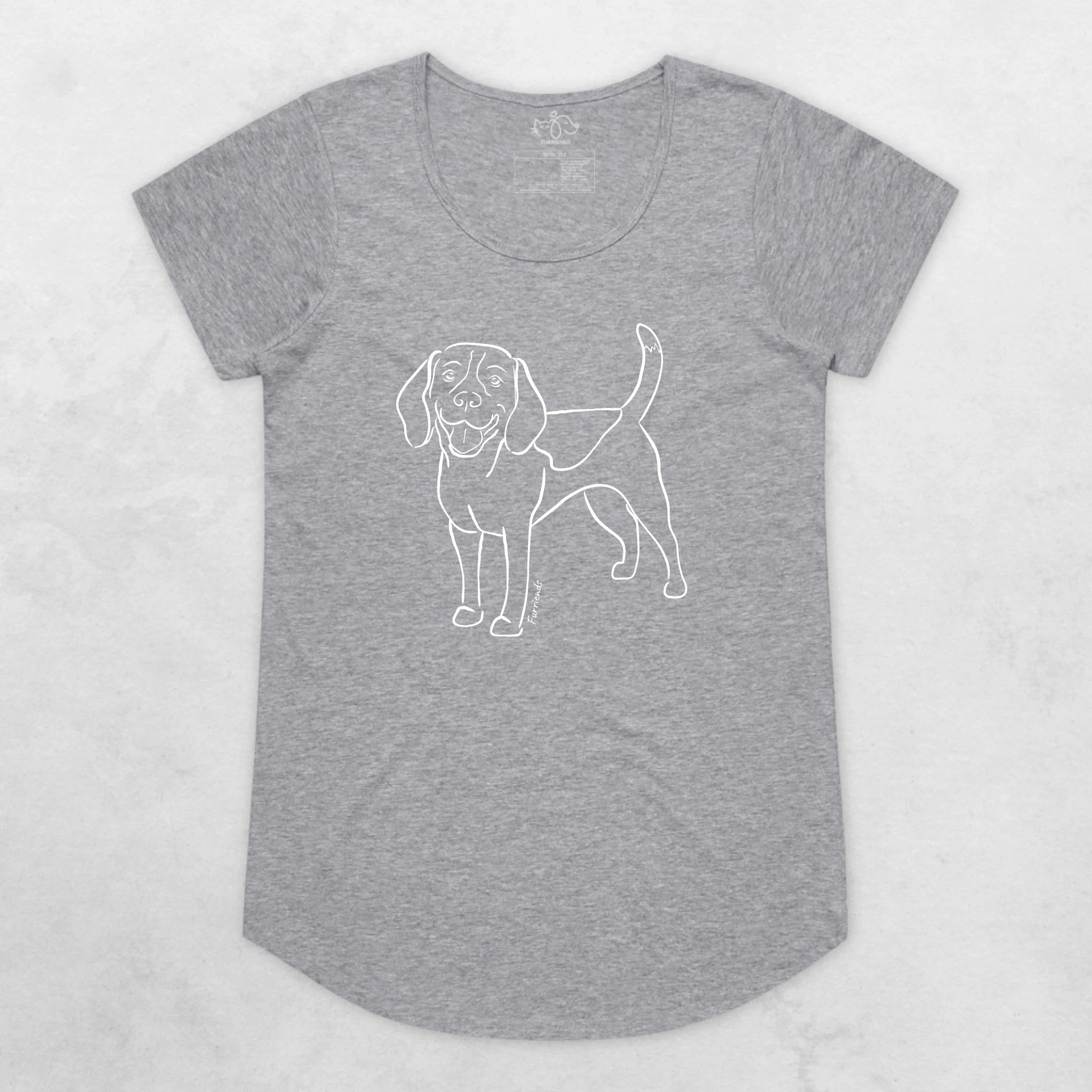 Beagle Remi Women's Scoop Neck T-Shirt