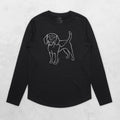 Beagle Olivia Women's Long Sleeve T-Shirt