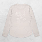 Beagle Olivia Women's Long Sleeve T-Shirt