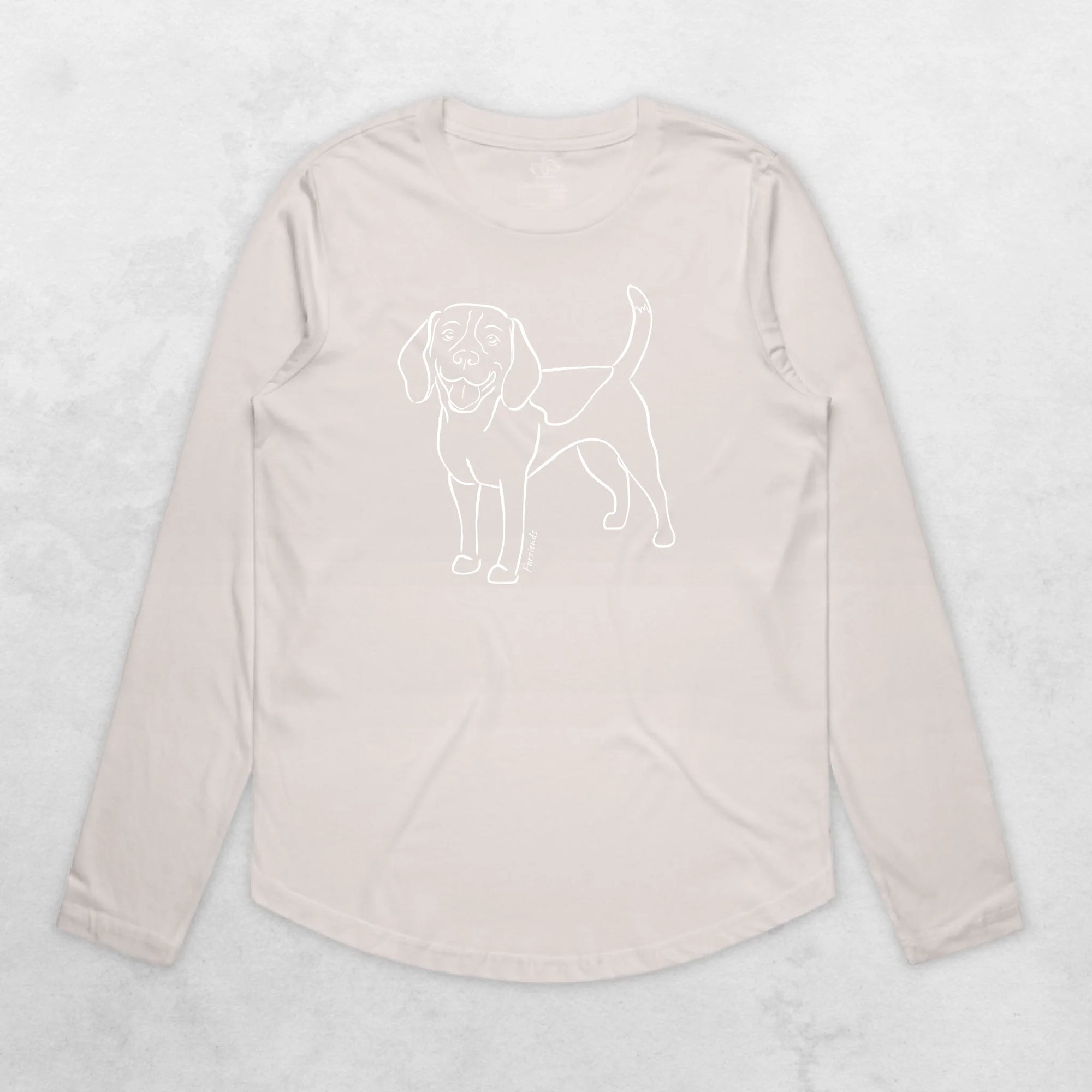 Beagle Olivia Women's Long Sleeve T-Shirt