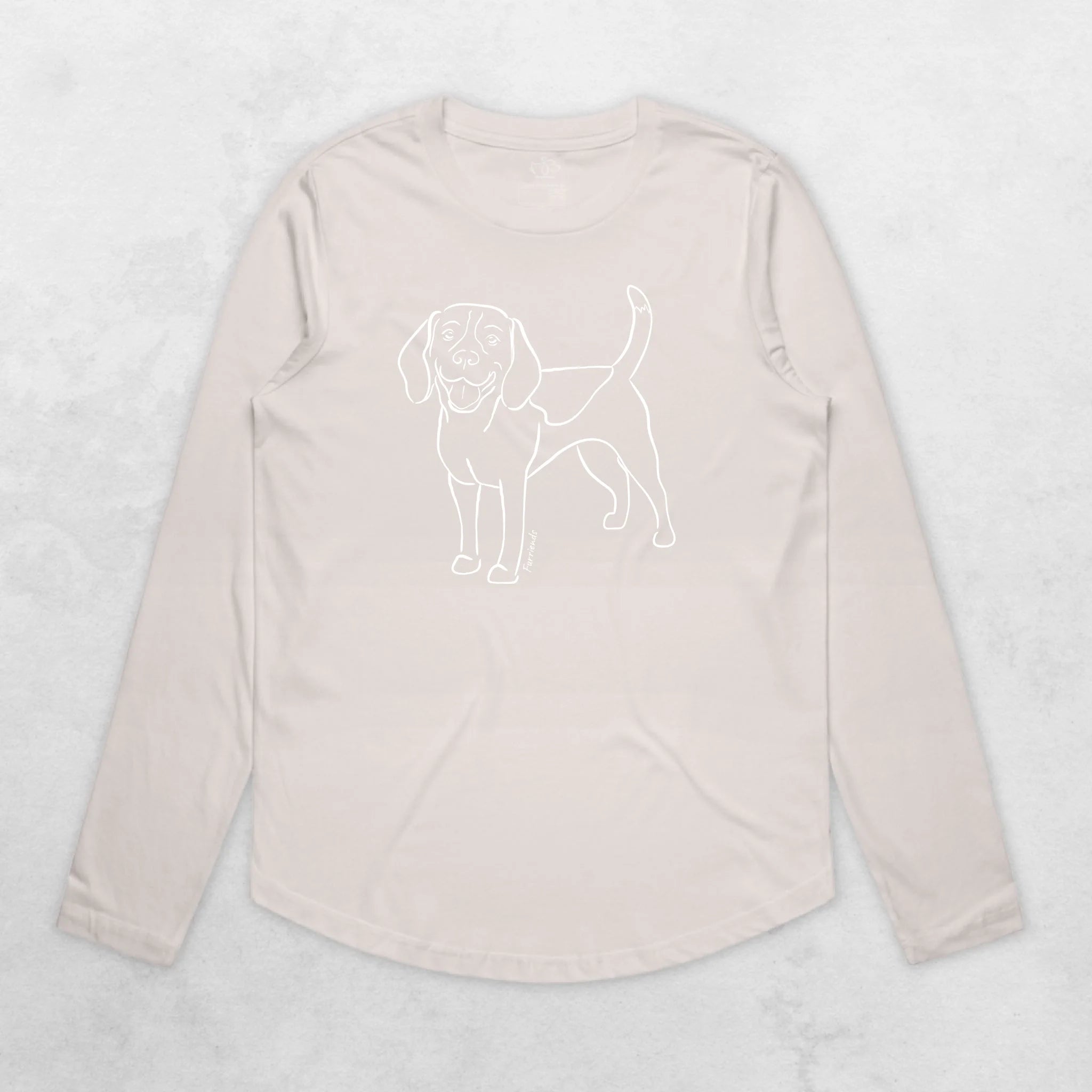 Beagle Olivia Women's Long Sleeve T-Shirt